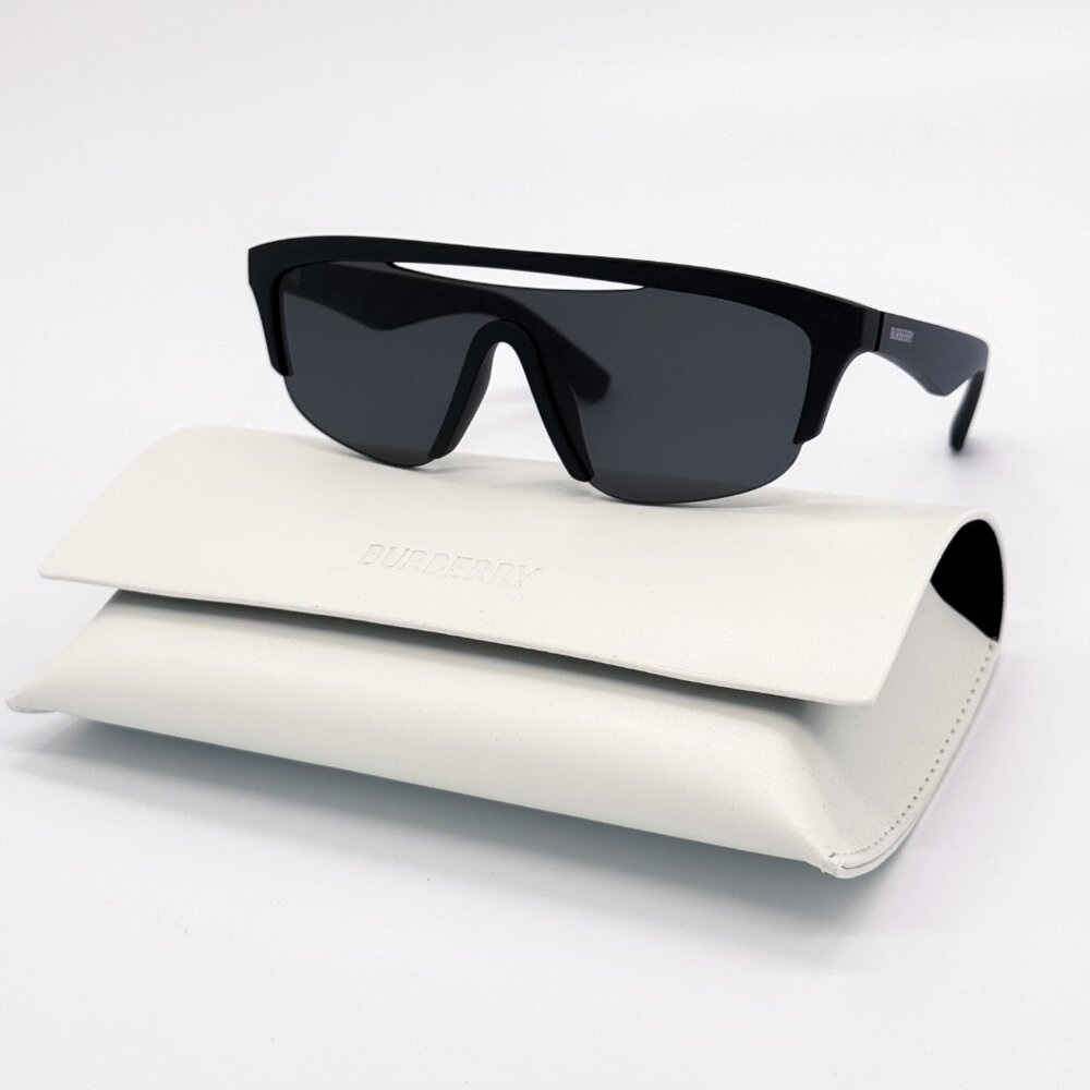 NEW BURBERRY SUNGLASSES BE4460U 3464/87 UNISEX SHIELD EYEWEAR BURBERRY BE4460U - Picture 2 of 7